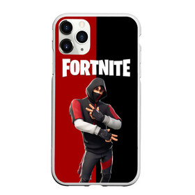 Чехол для iPhone 11 Pro матовый с принтом FORTNITE IKONIK в Новосибирске, Силикон |  | fortnite | fortnite 2 | fortnite x маршмелло | ikonik | marshmello | ninja | ninja streamer | иконик | ниндзя | фортнайт | фортнайт 2 | фортнайт глава 2