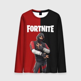 Мужской лонгслив 3D с принтом FORTNITE IKONIK в Новосибирске, 100% полиэстер | длинные рукава, круглый вырез горловины, полуприлегающий силуэт | fortnite | fortnite 2 | fortnite x маршмелло | ikonik | marshmello | ninja | ninja streamer | иконик | ниндзя | фортнайт | фортнайт 2 | фортнайт глава 2