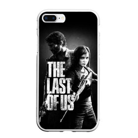 Чехол для iPhone 7Plus/8 Plus матовый с принтом THE LAST OF US в Новосибирске, Силикон | Область печати: задняя сторона чехла, без боковых панелей | fireflies | look for the light | the last of us | джоэл | игры | одни из нас | цикады | элли