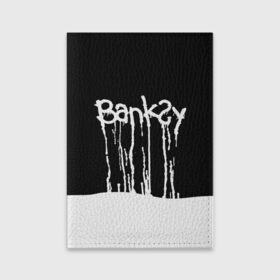 Обложка для паспорта матовая кожа с принтом Banksy в Новосибирске, натуральная матовая кожа | размер 19,3 х 13,7 см; прозрачные пластиковые крепления | Тематика изображения на принте: art | banksy | street | street art | арт | бэнкси | стрит | стрит арт