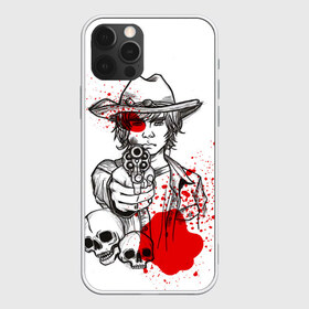 Чехол для iPhone 12 Pro Max с принтом The Walking Dead в Новосибирске, Силикон |  | Тематика изображения на принте: the walking dead | twd | апокалипсис | зомби | карл | кровь | ходячие мертвецы