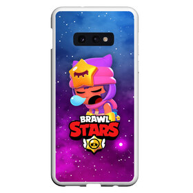 Чехол для Samsung S10E с принтом SANDY SPACE (Brawl Stars) в Новосибирске, Силикон | Область печати: задняя сторона чехла, без боковых панелей | brawl | bull | colt | crow | game | games | leon | online | penny | poco | sandy | shelly | spike | star | stars | wanted | брав | бравл | браво | звезда | звезды | игра | игры | лого | онлайн | сенди | старс | сэнди