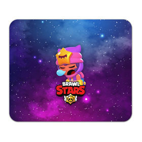 Коврик для мышки прямоугольный с принтом SANDY SPACE (Brawl Stars) в Новосибирске, натуральный каучук | размер 230 х 185 мм; запечатка лицевой стороны | brawl | bull | colt | crow | game | games | leon | online | penny | poco | sandy | shelly | spike | star | stars | wanted | брав | бравл | браво | звезда | звезды | игра | игры | лого | онлайн | сенди | старс | сэнди