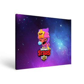 Холст прямоугольный с принтом SANDY SPACE (Brawl Stars) в Новосибирске, 100% ПВХ |  | brawl | bull | colt | crow | game | games | leon | online | penny | poco | sandy | shelly | spike | star | stars | wanted | брав | бравл | браво | звезда | звезды | игра | игры | лого | онлайн | сенди | старс | сэнди