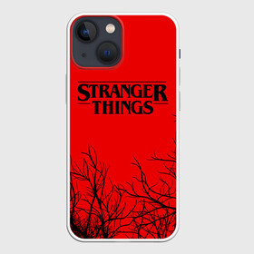 Чехол для iPhone 13 mini с принтом STRANGER THINGS | ОЧЕНЬ СТРАННЫЕ ДЕЛА в Новосибирске,  |  | 011 | 11 | netflix | stranger things | демогоргон | нетфликс | одди | одиннадцатая | очень странные дела | сериалы