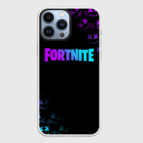 Чехол для iPhone 13 Pro Max с принтом FORTNITE x MARSHMELLO в Новосибирске,  |  | Тематика изображения на принте: fnchap2 | fortnite | fortnite 2 | fortnite x | marshmello | маршмелло | фортнайт | фортнайт 2 | фортнайт глава 2