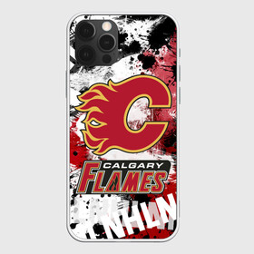 Чехол для iPhone 12 Pro Max с принтом Калгари Флэймз в Новосибирске, Силикон |  | calgary | calgary flames | flames | hockey | nhl | калгари | калгари флэймз | нхл | спорт | флэймз | хоккей | шайба