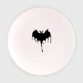 Тарелка с принтом Bat в Новосибирске, фарфор | диаметр - 210 мм
диаметр для нанесения принта - 120 мм | 31 | bat | blot | eyes | halloween | wings | глаза | клякса | крылья | летучая мышь | хэллоуин