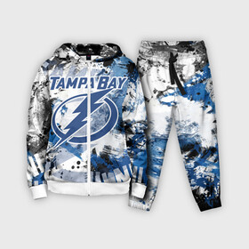 Детский костюм 3D с принтом Тампа Бэй Лайтнинг в Новосибирске,  |  | hockey | lightning | nhl | tampa bay | tampa bay lightning | usa | лайтнинг | нхл | спорт | сша | тампа бэй | тампа бэй лайтнинг | хоккей | шайба