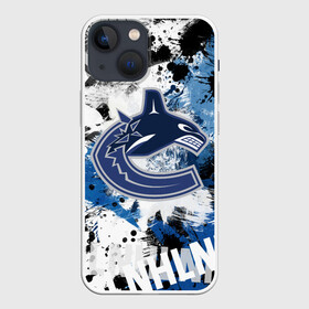 Чехол для iPhone 13 mini с принтом Vancouver Canucks в Новосибирске,  |  | canucks | hockey | nhl | usa | vancouver | vancouver canucks | ванкувер | ванкувер кэнакс | кэнакс | накс | нхл | спорт | сша | хоккей | шайба