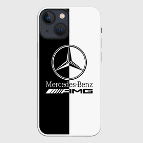 Чехол для iPhone 13 mini с принтом MERCEDES BENZ в Новосибирске,  |  | amg | benz | mercedes | амг | бенз | бенс | бенц | гелик | мерин | мерс | мерседес