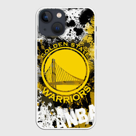 Чехол для iPhone 13 mini с принтом Голден Стэйт Уорриорз в Новосибирске,  |  | golden state | nba | warriors | баскетбол | голден стэйт | голден стэйт уорриорз | нба | уорриорз