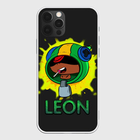 Чехол для iPhone 12 Pro с принтом Leon (Brawl Stars) в Новосибирске, силикон | область печати: задняя сторона чехла, без боковых панелей | brawl stars | crow | game | leon | бравл | бравл стар | бравл старс | ворон | ворона | детская | детям | игра | компьютерная игра | кров | леон | персонаж | развлечение