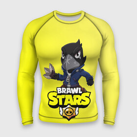 Мужской рашгард 3D с принтом Crow (Brawl Stars) в Новосибирске,  |  | brawl stars | crow | game | leon | бравл | бравл стар | бравл старс | ворон | ворона | детская | детям | игра | компьютерная игра | кров | леон | персонаж | развлечение