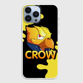 Чехол для iPhone 13 Pro Max с принтом Crow (Brawl Stars) в Новосибирске,  |  | Тематика изображения на принте: brawl stars | crow | game | leon | бравл | бравл стар | бравл старс | ворон | ворона | детская | детям | игра | компьютерная игра | кров | леон | персонаж | развлечение