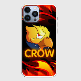 Чехол для iPhone 13 Pro Max с принтом Crow (Brawl Stars) в Новосибирске,  |  | Тематика изображения на принте: brawl stars | crow | game | leon | бравл | бравл стар | бравл старс | ворон | ворона | детская | детям | игра | компьютерная игра | кров | леон | персонаж | развлечение