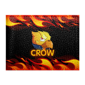 Обложка для студенческого билета с принтом Crow (Brawl Stars) в Новосибирске, натуральная кожа | Размер: 11*8 см; Печать на всей внешней стороне | Тематика изображения на принте: brawl stars | crow | game | leon | бравл | бравл стар | бравл старс | ворон | ворона | детская | детям | игра | компьютерная игра | кров | леон | персонаж | развлечение