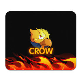 Коврик для мышки прямоугольный с принтом Crow (Brawl Stars) в Новосибирске, натуральный каучук | размер 230 х 185 мм; запечатка лицевой стороны | brawl stars | crow | game | leon | бравл | бравл стар | бравл старс | ворон | ворона | детская | детям | игра | компьютерная игра | кров | леон | персонаж | развлечение