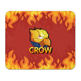 Коврик для мышки прямоугольный с принтом Crow (Brawl Stars) в Новосибирске, натуральный каучук | размер 230 х 185 мм; запечатка лицевой стороны | brawl stars | crow | game | leon | бравл | бравл стар | бравл старс | ворон | ворона | детская | детям | игра | компьютерная игра | кров | леон | персонаж | развлечение