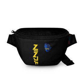 Поясная сумка 3D с принтом FORTNITE NINJA в Новосибирске, 100% полиэстер | плотная ткань, ремень с регулируемой длиной, внутри несколько карманов для мелочей, основное отделение и карман с обратной стороны сумки застегиваются на молнию | fnchap2 | fortnite | fortnite 2 | fortnite x | marshmello | ninja | ninja hyper streamer | ninja streamer | streamer | tyler blevins | маршмелло | ниндзя | фортнайт | фортнайт 2 | фортнайт глава 2