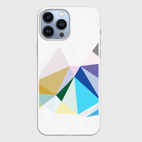 Чехол для iPhone 13 Pro Max с принтом GEOMETRY в Новосибирске,  |  | abstract | abstraction | color | geometry | paitnt | polygon | polygonal | psy | абстракция | геометрия | краски | неоновые | полигоны | психоделика