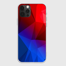 Чехол для iPhone 12 Pro Max с принтом RED&BLUE в Новосибирске, Силикон |  | abstract | abstraction | color | geometry | paitnt | polygon | polygonal | psy | абстракция | геометрия | краски | неоновые | полигоны | психоделика