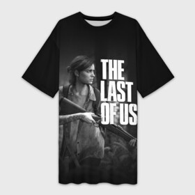 Платье-футболка 3D с принтом THE LAST OF US 2 ELLIE | ОДНИ ИЗ НАС 2 ЭЛЛИ в Новосибирске,  |  | cicadas | fireflies | naughty dog | the last of us | the last of us part 2 | джоэл | последние из нас | цикады | элли