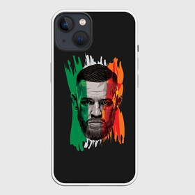 Чехол для iPhone 13 с принтом Conor McGregor в Новосибирске,  |  | champ | champion | conor | irish | king | mac | mcgregor | mma | mystic | notorious | ufc | боец | ирландия | конор | король | мак | макгрегор | мма | тони | хабиб | чемп | чемпион | юфс