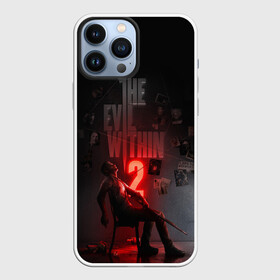 Чехол для iPhone 13 Pro Max с принтом The Evil Within 2 в Новосибирске,  |  | Тематика изображения на принте: castellanos | psychobreak | sebastian | the evil within | зло внутри | кастелланос | психо разрыв