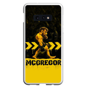 Чехол для Samsung S10E с принтом McGregor в Новосибирске, Силикон | Область печати: задняя сторона чехла, без боковых панелей | anthony | championship | conor | fighting | mcgregor | mma | ufc | ultimate | абсолютный | бойцовский | бокс | бразильское | джиу джитсу | ирландия | капоэйра | карате | конор | макгрегор | мма | октагон | тхэквондо | чемпионат