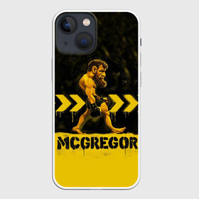 Чехол для iPhone 13 mini с принтом McGregor в Новосибирске,  |  | anthony | championship | conor | fighting | mcgregor | mma | ufc | ultimate | абсолютный | бойцовский | бокс | бразильское | джиу джитсу | ирландия | капоэйра | карате | конор | макгрегор | мма | октагон | тхэквондо | чемпионат