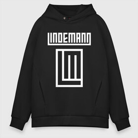 Мужское худи Oversize хлопок с принтом LINDEMANN в Новосибирске, френч-терри — 70% хлопок, 30% полиэстер. Мягкий теплый начес внутри —100% хлопок | боковые карманы, эластичные манжеты и нижняя кромка, капюшон на магнитной кнопке | lindeman | lindemann | logo | music | pain | rammstein | rock | rumstein | till | группа | линдеман | линдеманн | лого | логотип | метал | музыка | пэйн | раммштайн | рамштаин | рамштайн | рок | символ | тилль