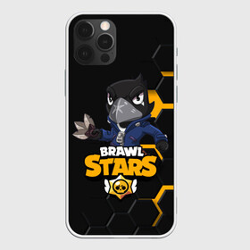 Чехол для iPhone 12 Pro с принтом Crow (Brawl Stars) в Новосибирске, силикон | область печати: задняя сторона чехла, без боковых панелей | brawl stars | crow | game | leon | бравл | бравл стар | бравл старс | ворон | ворона | детская | детям | игра | компьютерная игра | кров | леон | персонаж | развлечение