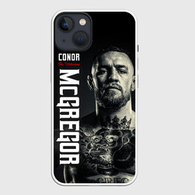 Чехол для iPhone 13 с принтом Конор Макгрегор в Новосибирске,  |  | conor mcgregor | mma | the notorious | ufc | боец | конор макгрегор | миксфайт | чемпион