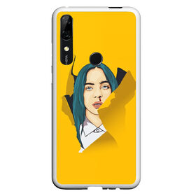 Чехол для Honor P Smart Z с принтом Billie Eilish в Новосибирске, Силикон | Область печати: задняя сторона чехла, без боковых панелей | Тематика изображения на принте: bad | billie | boy | boys | eilish | girl | girls | music | pop | rap | sad | trend | билли | грустно | девочка | девочки | девушка | мальчик | музыка | поп | рэп | тренд | эйлиш