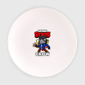 Тарелка с принтом BRAWL STARS CROW в Новосибирске, фарфор | диаметр - 210 мм
диаметр для нанесения принта - 120 мм | brawl stars | brawl stars crow | brawler | crow | бравл старз | бравлер | ворон