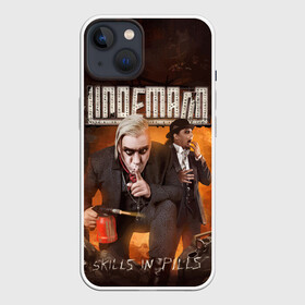 Чехол для iPhone 13 с принтом LINDEMANN в Новосибирске,  |  | lindeman | lindemann | logo | music | pain | rammstein | rock | rumstein | till | группа | линдеман | линдеманн | лого | логотип | метал | музыка | пэйн | раммштайн | рамштаин | рамштайн | рок | символ | тилль