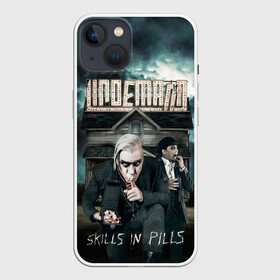 Чехол для iPhone 13 с принтом LINDEMANN в Новосибирске,  |  | lindeman | lindemann | logo | music | pain | rammstein | rock | rumstein | till | группа | линдеман | линдеманн | лого | логотип | метал | музыка | пэйн | раммштайн | рамштаин | рамштайн | рок | символ | тилль