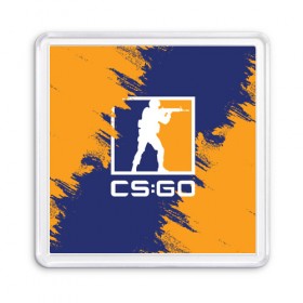 Магнит 55*55 с принтом CS:GO в Новосибирске, Пластик | Размер: 65*65 мм; Размер печати: 55*55 мм | Тематика изображения на принте: asiimov | beast | counter | counter strike | counterstrike | cs go | cs:go | csgo | cyrex | global | hyper | offensive | strike | гоу | каэс | контер | контр | контра | контрстрайк | страйк | сы пщ