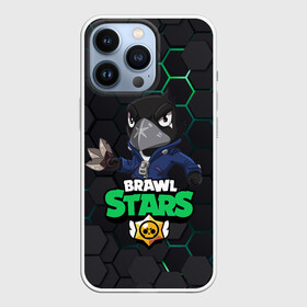 Чехол для iPhone 13 Pro с принтом Crow (Brawl Stars) в Новосибирске,  |  | Тематика изображения на принте: brawl stars | crow | game | leon | бравл | бравл стар | бравл старс | ворон | ворона | детская | детям | игра | компьютерная игра | кров | леон | персонаж | развлечение