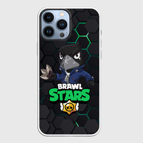 Чехол для iPhone 13 Pro Max с принтом Crow (Brawl Stars) в Новосибирске,  |  | Тематика изображения на принте: brawl stars | crow | game | leon | бравл | бравл стар | бравл старс | ворон | ворона | детская | детям | игра | компьютерная игра | кров | леон | персонаж | развлечение