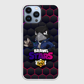 Чехол для iPhone 13 Pro Max с принтом Crow (Brawl Stars) в Новосибирске,  |  | Тематика изображения на принте: brawl stars | crow | game | leon | бравл | бравл стар | бравл старс | ворон | ворона | детская | детям | игра | компьютерная игра | кров | леон | персонаж | развлечение