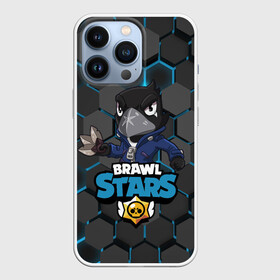 Чехол для iPhone 13 Pro с принтом Crow (Brawl Stars) в Новосибирске,  |  | Тематика изображения на принте: brawl stars | crow | game | leon | бравл | бравл стар | бравл старс | ворон | ворона | детская | детям | игра | компьютерная игра | кров | леон | персонаж | развлечение