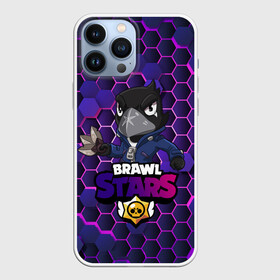 Чехол для iPhone 13 Pro Max с принтом Crow (Brawl Stars) в Новосибирске,  |  | Тематика изображения на принте: brawl stars | crow | game | leon | бравл | бравл стар | бравл старс | ворон | ворона | детская | детям | игра | компьютерная игра | кров | леон | персонаж | развлечение