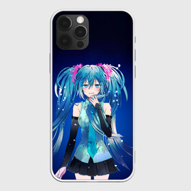 Чехол для iPhone 12 Pro Max с принтом Hatsune Miku в Новосибирске, Силикон |  | Тематика изображения на принте: anime | aquamarin | aquamarine | everlasting | hatsune | j pop | miku | projectdiva | singer | summer | vocaloid | аквамарин | аниме | вокалоид | мику | певица | хацуне | хацунэ