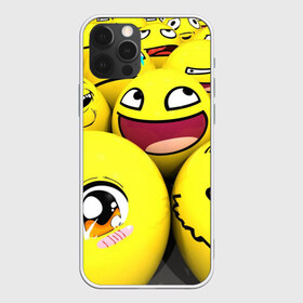 Чехол для iPhone 12 Pro Max с принтом ЖЕЛТЫЕ СМАЙЛИКИ в Новосибирске, Силикон |  | emoji | настроение | позитив | смайлики | смайлы | стикеры | текстура смайл | улыбки | фон смайл | эмодзи