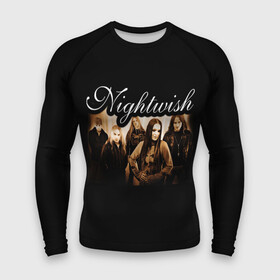 Мужской рашгард 3D с принтом Nightwish в Новосибирске,  |  | metal | nightwish | symphonic metal | tarja | tarja turunen | turunen | метал | найтвиш | симфоник метал | тарья | турунен