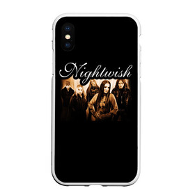 Чехол для iPhone XS Max матовый с принтом Nightwish в Новосибирске, Силикон | Область печати: задняя сторона чехла, без боковых панелей | metal | nightwish | symphonic metal | tarja | tarja turunen | turunen | метал | найтвиш | симфоник метал | тарья | турунен