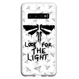 Чехол для Samsung Galaxy S10 с принтом THE LAST OF US в Новосибирске, Силикон | Область печати: задняя сторона чехла, без боковых панелей | cicadas | fireflies | naughty dog | the last of us | the last of us part 2 | джоэл | последние из нас | цикады | элли