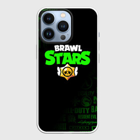 Чехол для iPhone 13 Pro с принтом BRAWL STARS в Новосибирске,  |  | brawl stars | bull | colt | crow | leon | stars | берли | бо | брок | ворон | джесси | динамайк | дэррил | кольт | леон | мортис | нита | пайпер | пенни | поко | пэм | рикошет | спайк | фрэнк | шелли | эль примо